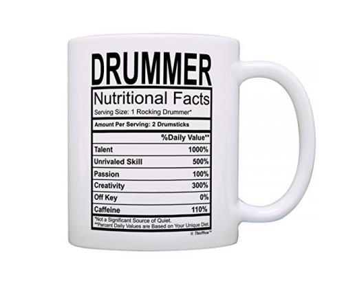Drummer Funny Coffee Mug Tea