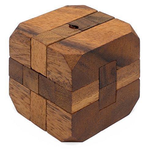 Wooden Puzzle For Adults: The Brain Teaser Cube | ThatSweetGift