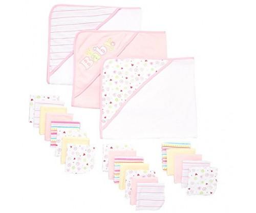 Spasilk 23-Piece Essential Baby Bath Gift Set