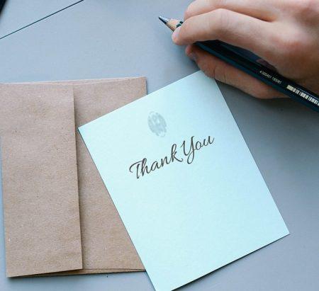 How to Write a Thank You Note