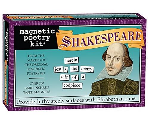 Magnetic Poetry – Shakespeare Kit Magnets for Fridges