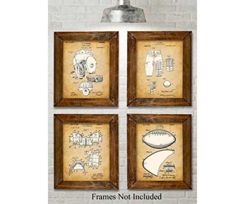 Original Football Patent Art Prints