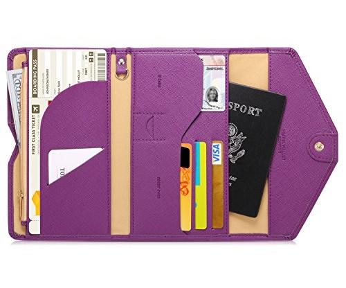 Zoopen Multi-Purpose Blocking Travel Passport Wallet