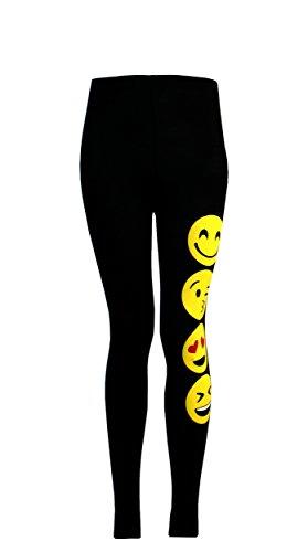 Perfect Strechy Fit Girls Emoji Leggings by AEL | ThatSweetGift