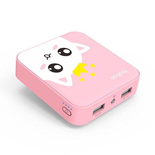 Pink Cat Portable Power Bank Charge All Gadgets ThatSweetGift
