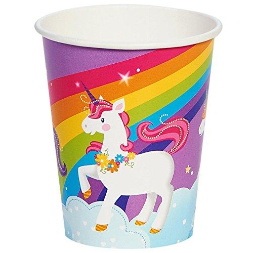 Fairytale Unicorn Rainbow Party Paper Cups ThatSweetGift
