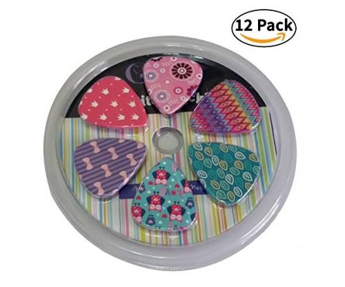 Colorful & Fun Girly Guitar Picks Set