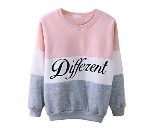 Different Printed Mix Color Hoodie
