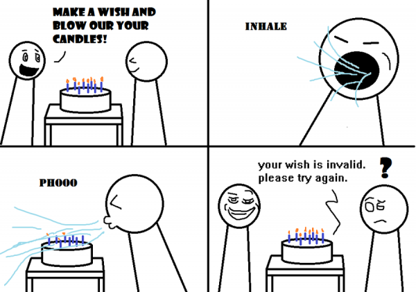 birthday prank