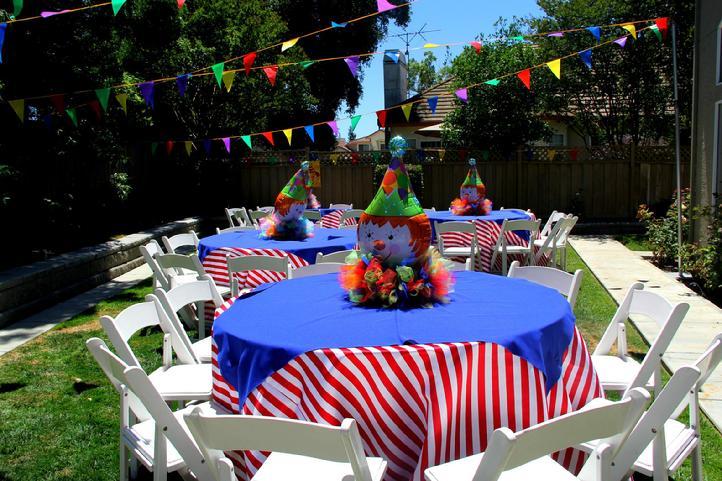 circus themed party