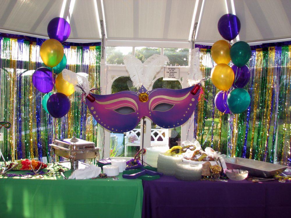 mardi gras themed party