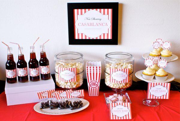 movie themed party