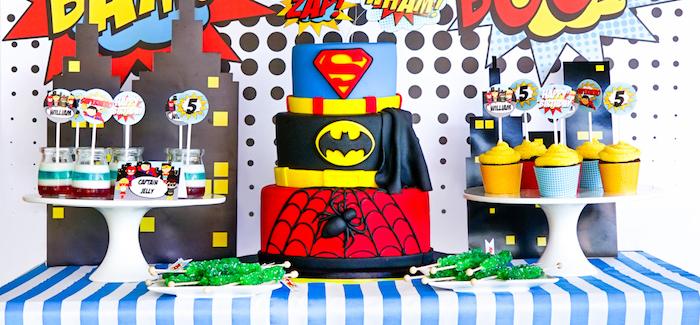 superhero party ideas