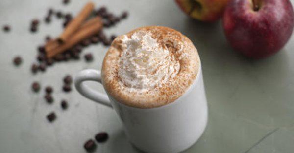 caramelized apple latte