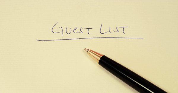 guest list etiquette