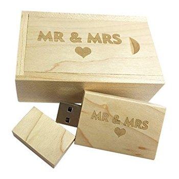 16GB Wood USB 2.0 Flash Drive Memory Stick Pen