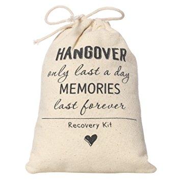 Bachelorette Party Hangover Kit Favor Bag