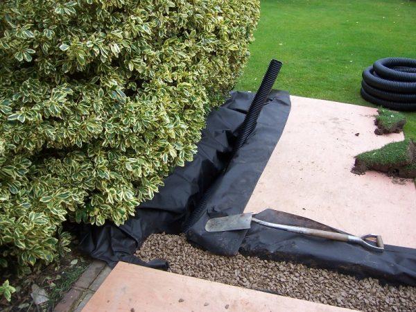 garden drainage system