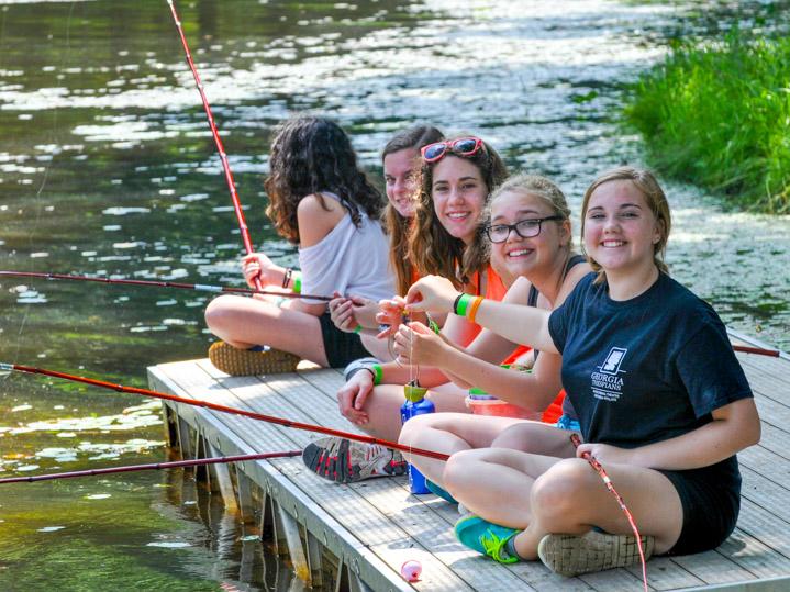 girls fishing trip