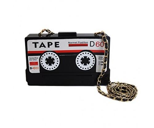 QZUnique Women’s Elegant Tape Shaped Shoulder Bag Vintage