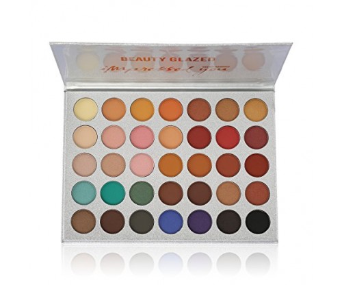 Beauty Glazed Eyeshadow Palette: 35 Colors