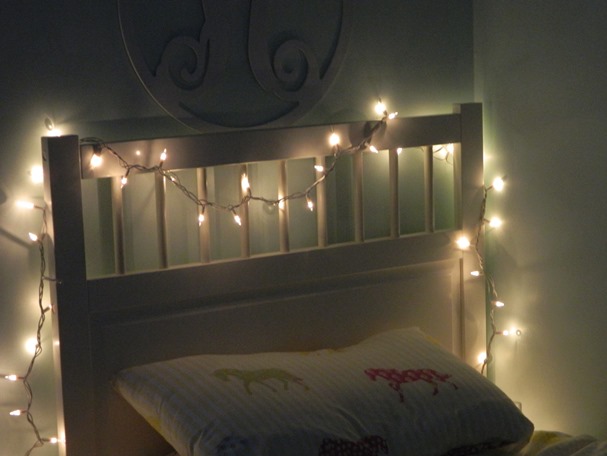 christmas lights bedroom