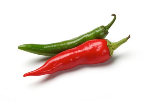 hot peppers