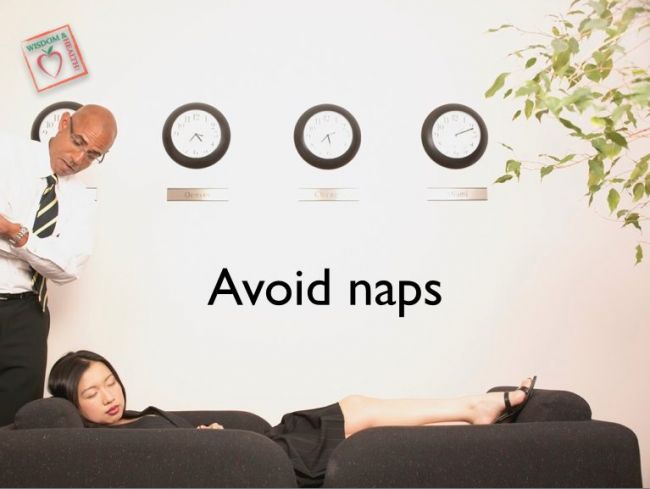 no napping