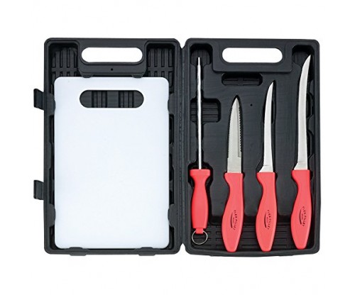 Flex Fillet 5pc Fishing Cutlery Set Fishing Knife Sharpening
