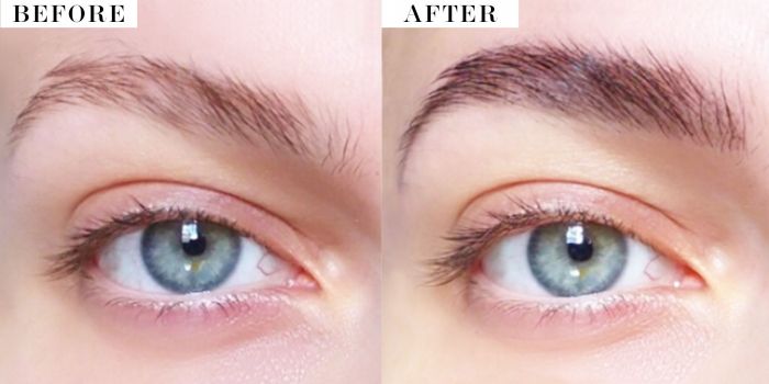 eyebrow tinting