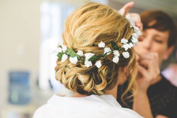 wedding hair trial