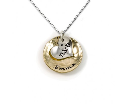 Sentimentally Close-Personalized Charm Necklace