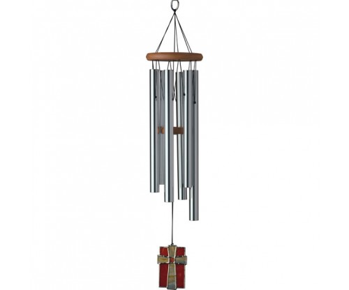 Bells, Beads, and Crosses Wind Chime