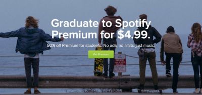 spotify student discount