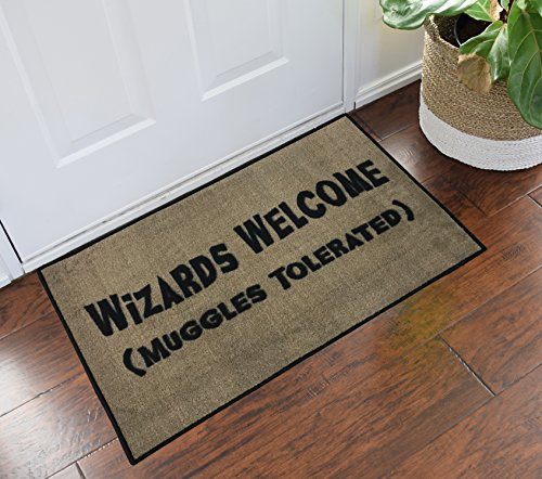 Harry Potter Mat: Wizards Welcome, Muggles Tolerated Doormat