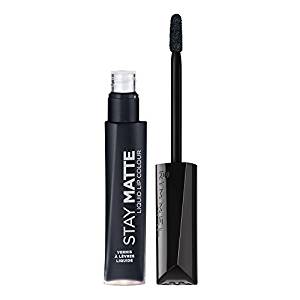 Rimmel Stay Matte Lip Liquid in Pitch Black