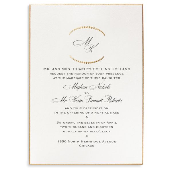 Wedding wording sample invitation Wedding Invitation