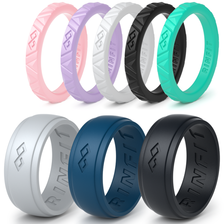 silicone wedding bands