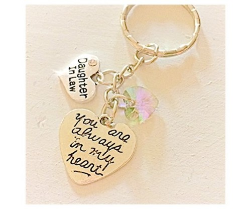 Silver Charm Keychain for Daughters