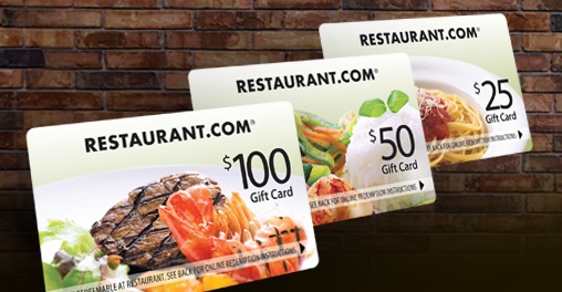 restaurant gift card