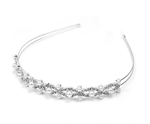 Pixnor Wedding Flower Girl Crown
