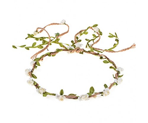 DDazzling Flower Crown Floral Headband