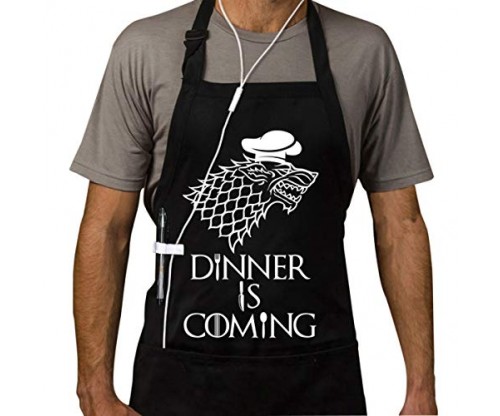 Famgem Grill Aprons – Dinner is Coming Apron