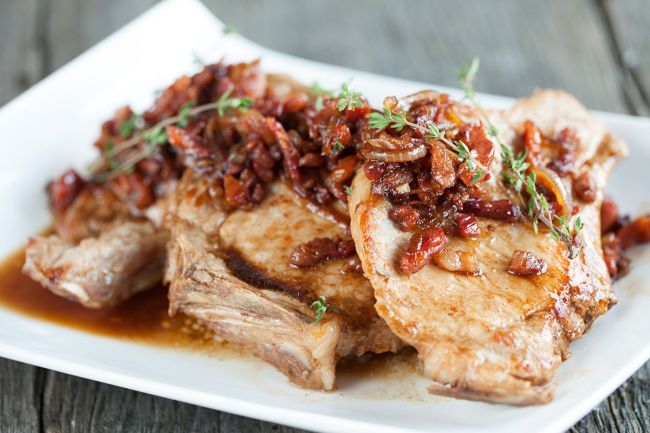 Caramelized Pork Chops