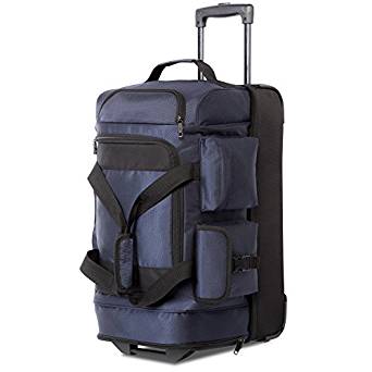 Coolife Rolling Travel Duffel Bag