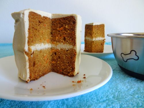 dog carrot cake