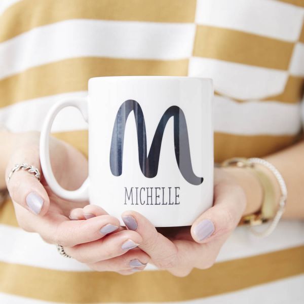 monogrammed mugs