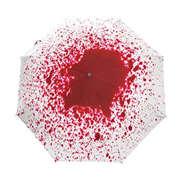 paint splatter umbrella
