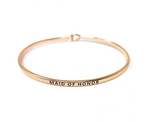 Inspirational “Maid of Honor” Bracelet