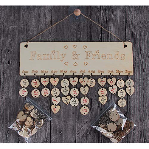 Joy Leo DIY Wood Calender Reminder ThatSweetGift